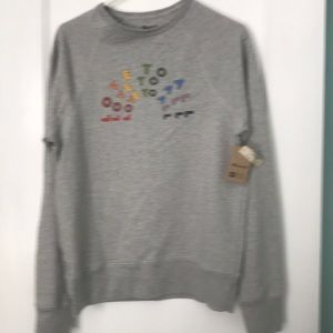 Madewell sweatshirt “Love to All”